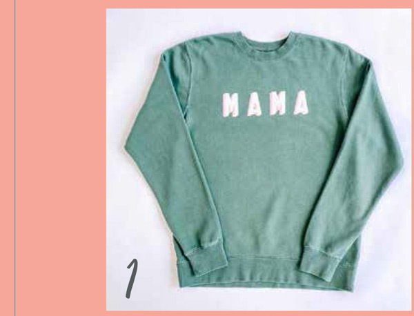 A perfect sweatshirt for all Mama’s out there AND supporting a local Chicago business at the same time. Find this sweatshirt at Alice and Wonder in Chicago or online here. https://aliceandwonder.com/collections/gifts-for-mama/products/jess-keys-x-alice-wonder-mama-sweatshirt