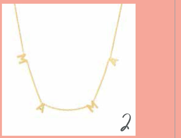 A special necklace for the mothers in your life. Available on Bychari.com. 