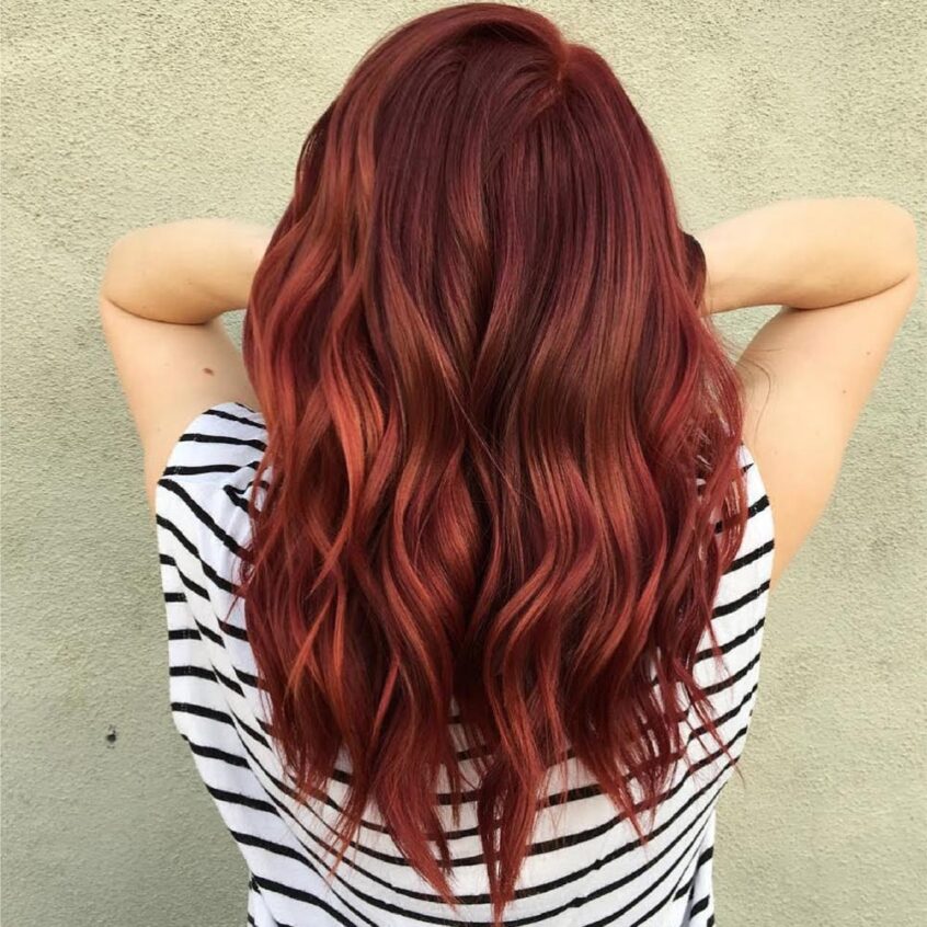 Red hair Color for Fall