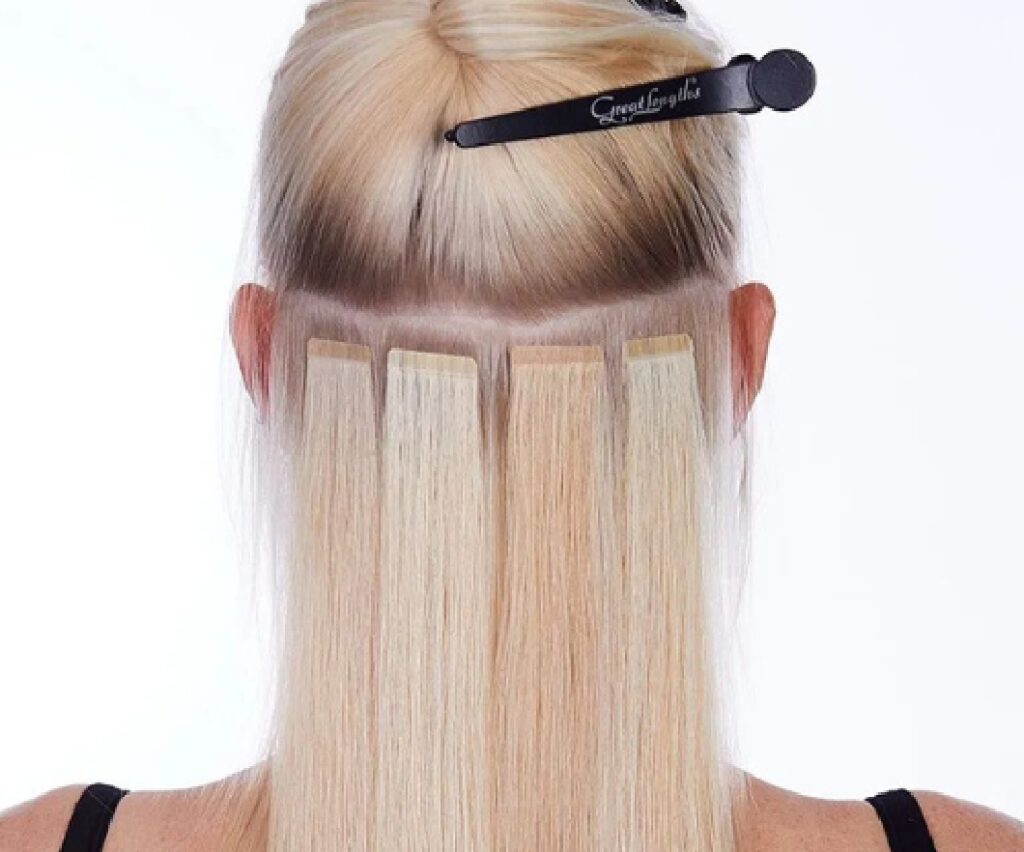 summer blonde hair extensions