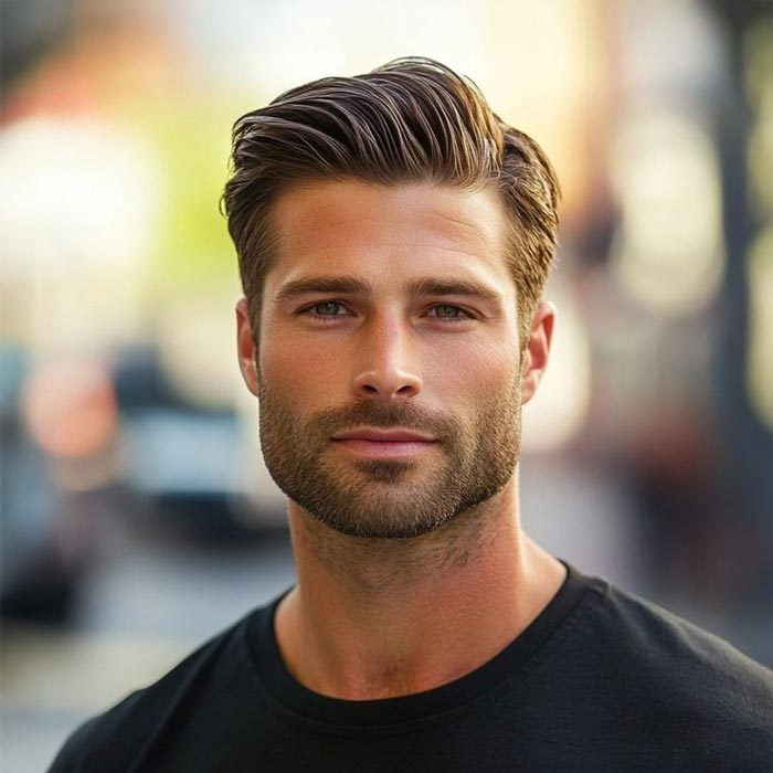 Best men's haircut, tapered
