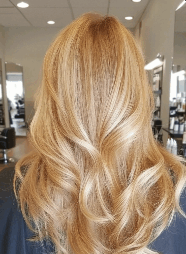 Honey-Dipped Blonde Honey and butterscotch tones soften summer blondes with warmth and richness, creating a seamless, sunlit effect.